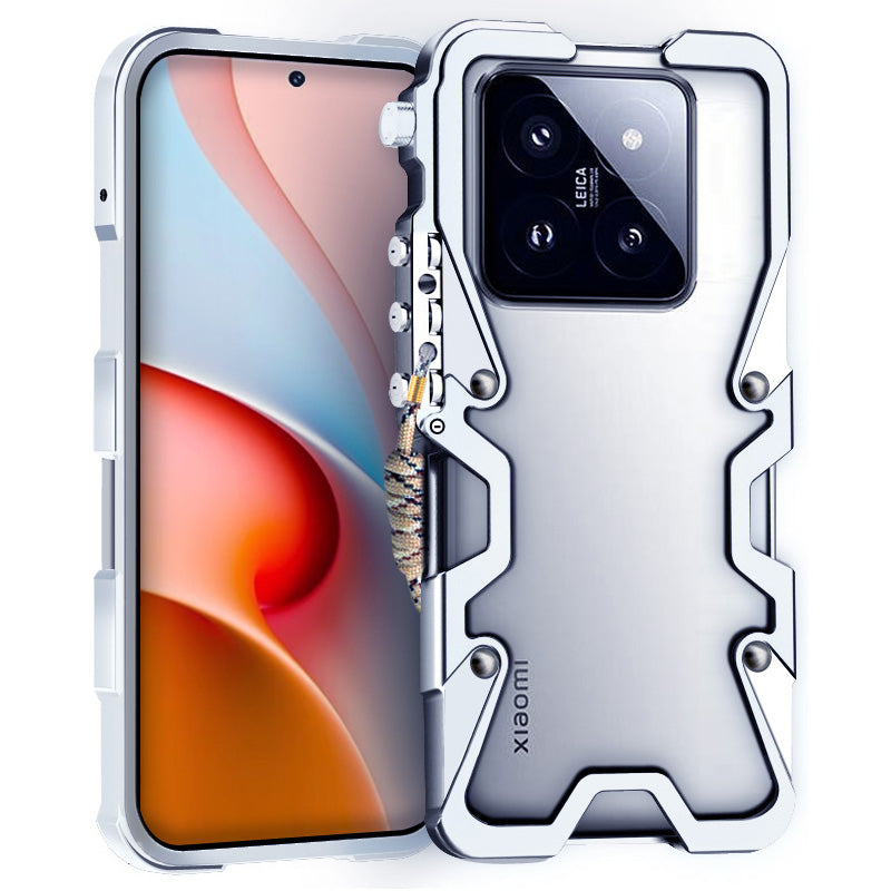 For Xiaomi 14 Pro / 14 Ultra / Poco X6 5G / Redmi Note 13 Pro 5G Case Aluminium Alloy Cover For Xiaomi 14 Pro / 14 Ultra / Poco X6 5G / Redmi Note 13 Pro 5G Case Aluminium Alloy Cover